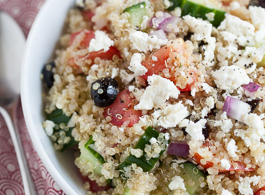 Greek Quinoa Salad | Gather & Dine