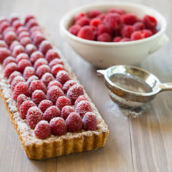 Raspberry Frangipane Tart