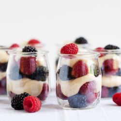 Berries with White Chocolate Mascarpone